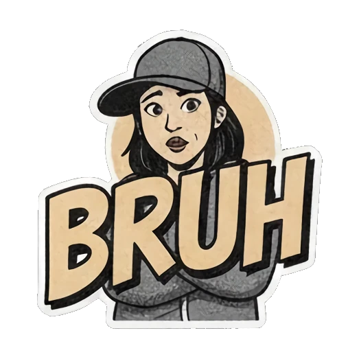 握拳加油GRIND MODE Streetwear Girl Vibes sticker for expressive chats and social replies.
