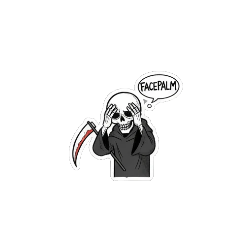 Sticker 3 from AI Sticker Pack, designed for expressive chats, social replies, and everyday reactions.