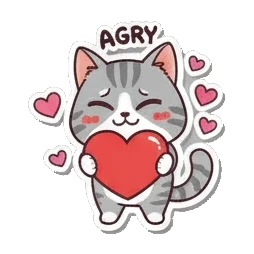 感谢 Chibi Tabby's Moods sticker for expressive chats and social replies.