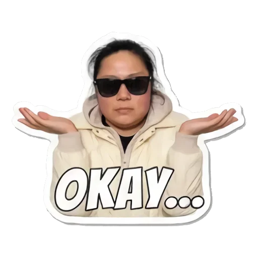Sticker 15 from AI Sticker Pack, designed for expressive chats, social replies, and everyday reactions.