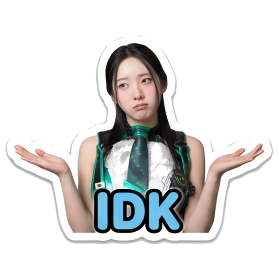 Sticker 6 from AI Sticker Pack, designed for expressive chats, social replies, and everyday reactions.