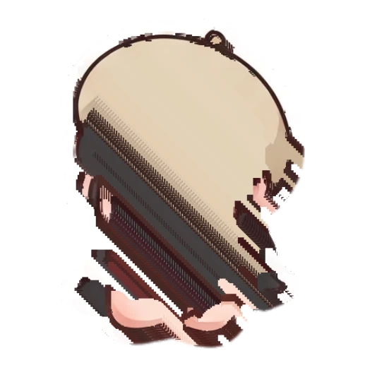 Girl in beret crying with arms crossed Beret Girl Daily Life sticker for expressive chats and social replies.