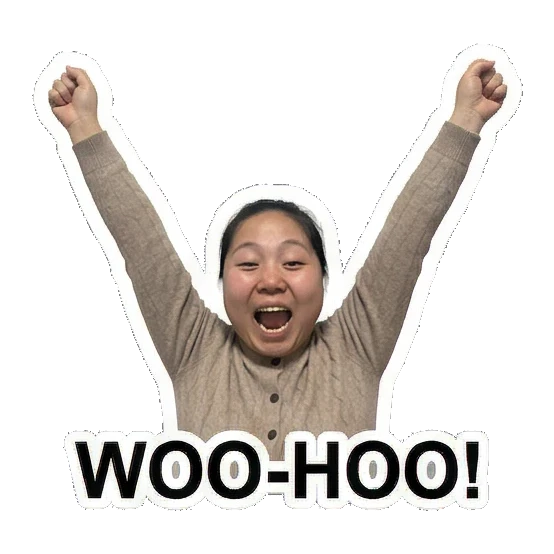 Sticker 4 from AI Sticker Pack, designed for expressive chats, social replies, and everyday reactions.