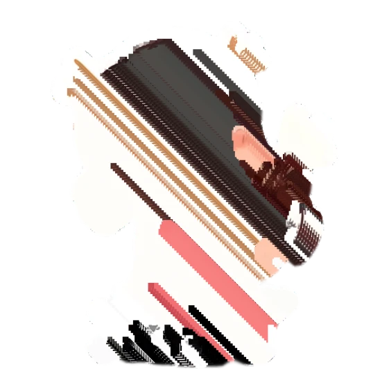 Excited girl clapping hands, showing enthusiastic approval. Cheerful Little Girl Daily sticker for expressive chats and social replies.
