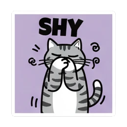 Sticker 5 from AI Sticker Pack, designed for expressive chats, social replies, and everyday reactions.