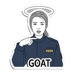 吐舌头BLEH Digital Moods of a Modern Girl sticker for expressive chats and social replies.