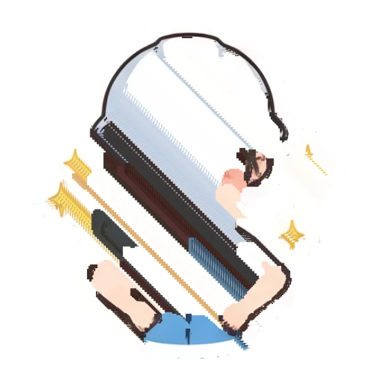 Female worker confident with hands on hips Hard Hat Heroes sticker for expressive chats and social replies.