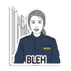 休闲躺卧沙发 Digital Moods of a Modern Girl sticker for expressive chats and social replies.