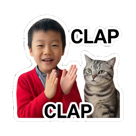Sticker 10 from AI Sticker Pack, designed for expressive chats, social replies, and everyday reactions.