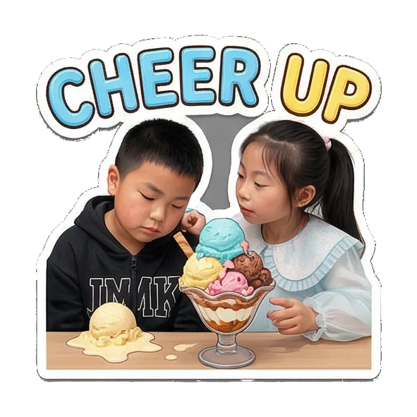 Sticker 9 from AI Sticker Pack, designed for expressive chats, social replies, and everyday reactions.