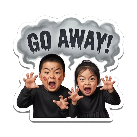 Sticker 16 from AI Sticker Pack, designed for expressive chats, social replies, and everyday reactions.
