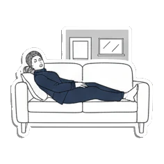 无奈摊手说MOOD Digital Moods of a Modern Girl sticker for expressive chats and social replies.