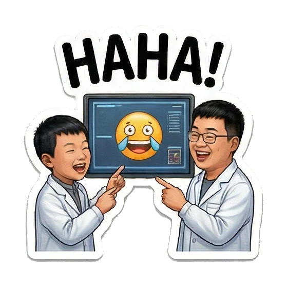 Sticker 12 from AI Sticker Pack, designed for expressive chats, social replies, and everyday reactions.