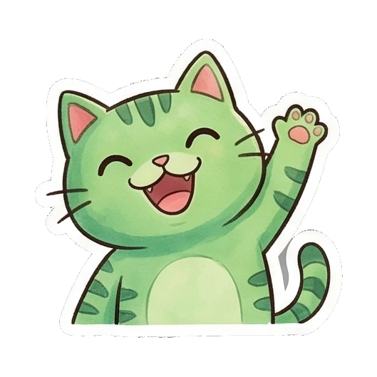 Sticker 1 from AI Sticker Pack, designed for expressive chats, social replies, and everyday reactions.