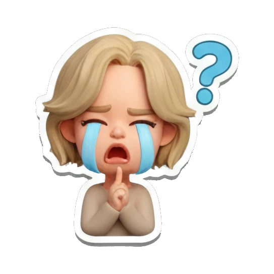 戴墨镜的酷女孩 Blonde Girl Daily Vibes sticker for expressive chats and social replies.