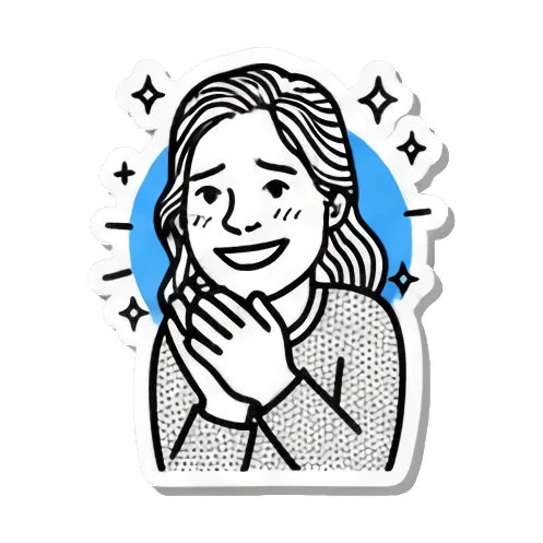 Sticker 10 from AI Sticker Pack, designed for expressive chats, social replies, and everyday reactions.