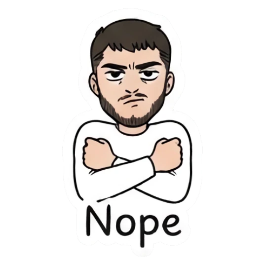 Sticker 10 from Mood Story b9188feb, designed for expressive chats, social replies, and everyday reactions.