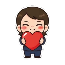 哭泣女孩泪流满面。 Little Officer's Daily Express sticker for expressive chats and social replies.