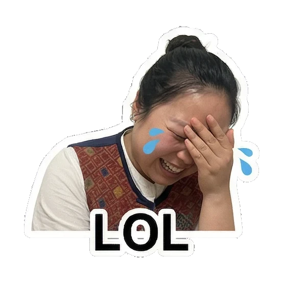 Sticker 15 from AI Sticker Pack, designed for expressive chats, social replies, and everyday reactions.