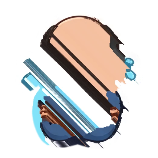 Bald man crying with arms crossed Bald Guy Daily Life sticker for expressive chats and social replies.