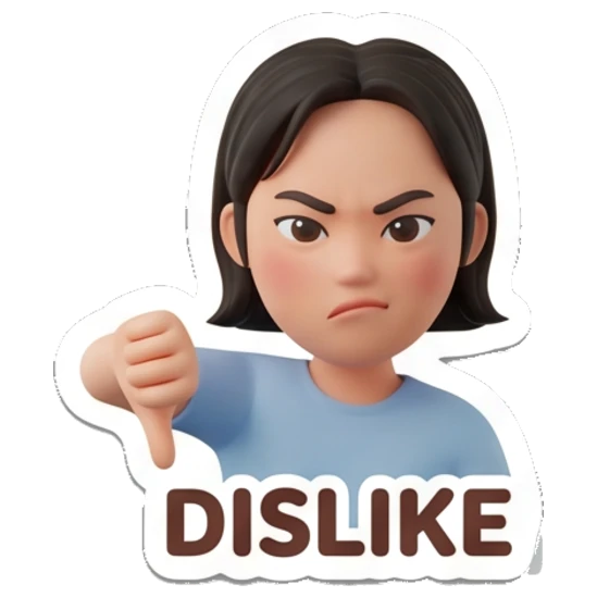 Sticker 11 from AI Sticker Pack, designed for expressive chats, social replies, and everyday reactions.