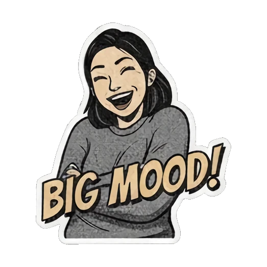 低调手势LOW KEY Streetwear Girl Vibes sticker for expressive chats and social replies.