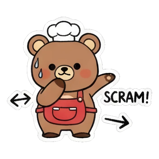 Sticker 15 from AI Sticker Pack, designed for expressive chats, social replies, and everyday reactions.