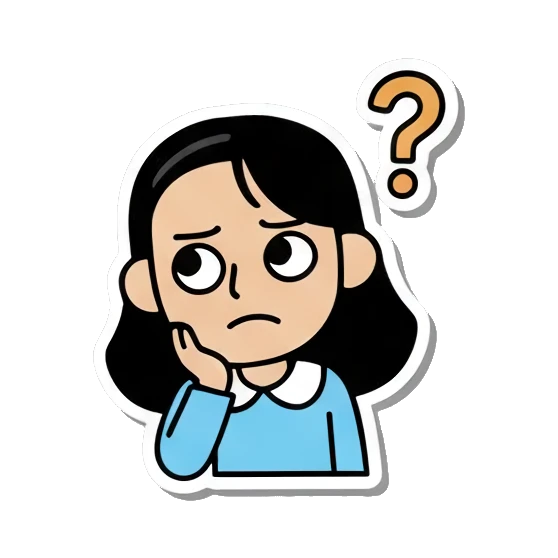 丰富情绪表达 Daily Life of a Girl sticker for expressive chats and social replies.