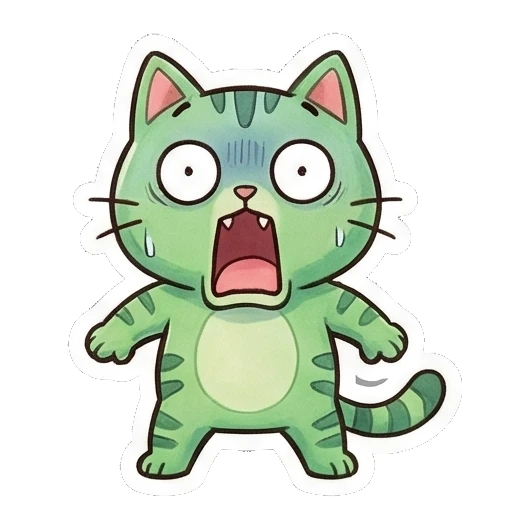 Sticker 11 from AI Sticker Pack, designed for expressive chats, social replies, and everyday reactions.