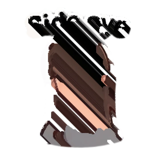 Young woman giving a skeptical side-eye glance. My Daily Cartoon Life sticker for expressive chats and social replies.