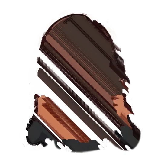 Brunette girl giving a double thumbs-up with a big grin. Chibi Brunette Girl Daily sticker for expressive chats and social replies.