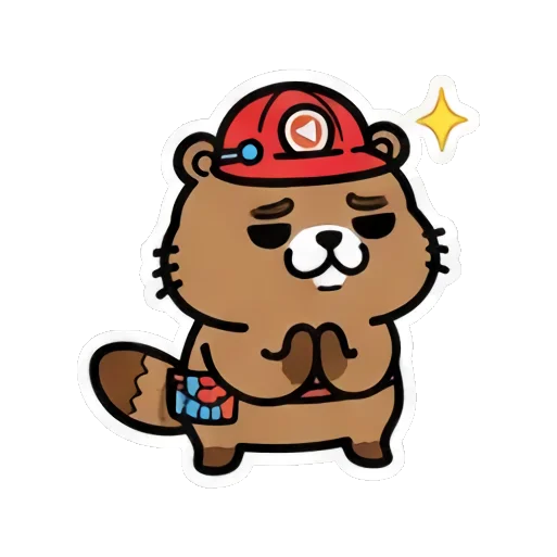 cartoon wave Sticker Pack 48c2454d sticker for expressive chats and social replies.