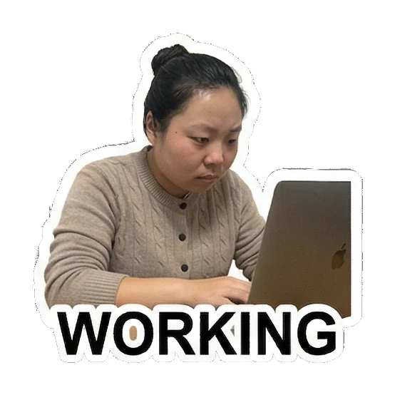 Sticker 12 from AI Sticker Pack, designed for expressive chats, social replies, and everyday reactions.