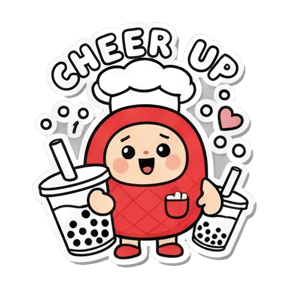 Sticker 9 from AI Sticker Pack, designed for expressive chats, social replies, and everyday reactions.