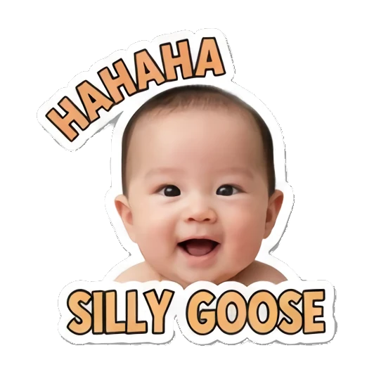 惊讶的宝宝 Little Baby Expressions sticker for expressive chats and social replies.