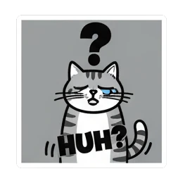 Sticker 16 from AI Sticker Pack, designed for expressive chats, social replies, and everyday reactions.
