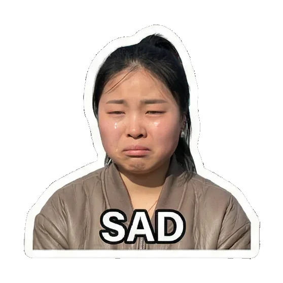 Sticker 11 from AI Sticker Pack, designed for expressive chats, social replies, and everyday reactions.