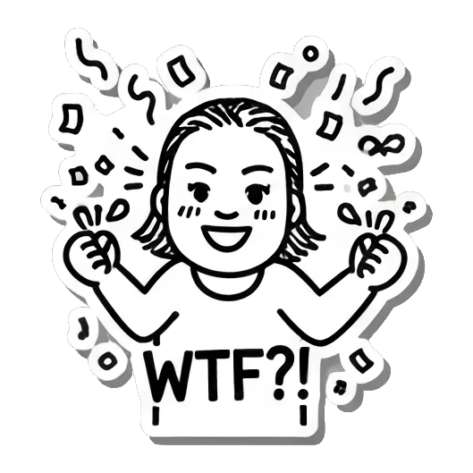 Sticker 12 from AI Sticker Pack, designed for expressive chats, social replies, and everyday reactions.