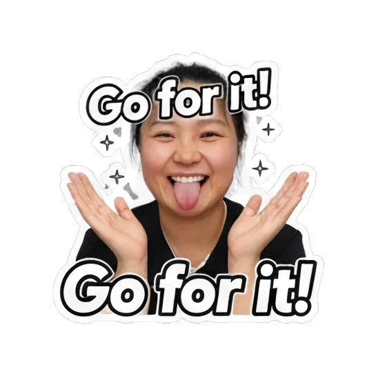 双手抱头苦恼 Energetic Asian Girl Daily sticker for expressive chats and social replies.