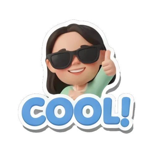 少女搞怪吐舌 Cheerful Girl Daily Life sticker for expressive chats and social replies.