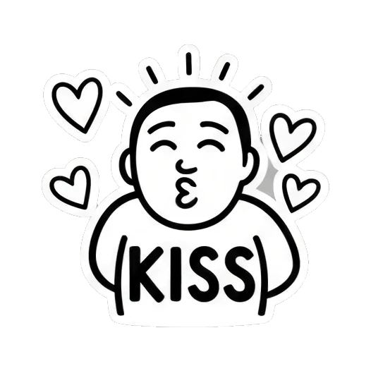 Sticker 7 from AI Sticker Pack, designed for expressive chats, social replies, and everyday reactions.