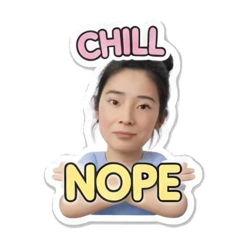 手捧奖杯的女孩 Modern Girl Expressions sticker for expressive chats and social replies.