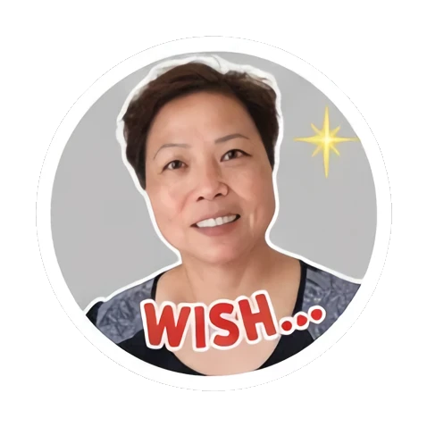 检查好孩子名单 Festive Faces Fun sticker for expressive chats and social replies.