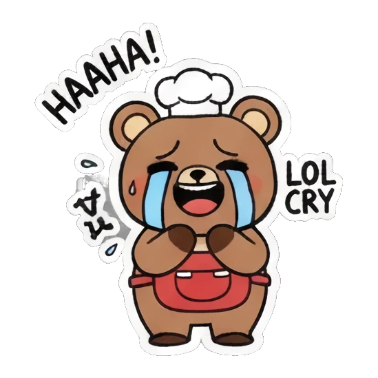 Sticker 14 from AI Sticker Pack, designed for expressive chats, social replies, and everyday reactions.