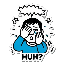 Sticker 15 from AI Sticker Pack, designed for expressive chats, social replies, and everyday reactions.