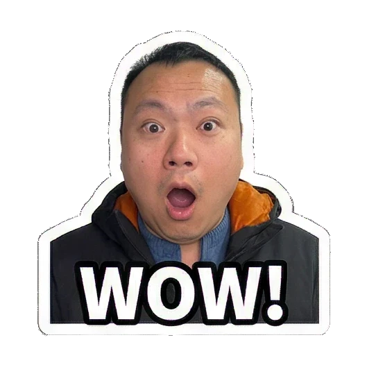 Sticker 4 from AI Sticker Pack, designed for expressive chats, social replies, and everyday reactions.