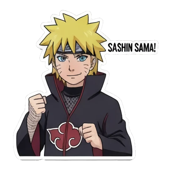 Ready for battle Ninja World Expressions sticker for expressive chats and social replies.