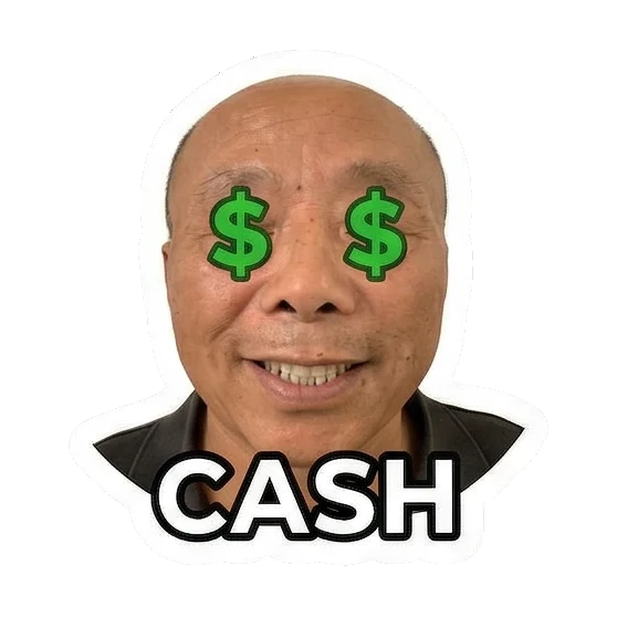 Sticker 11 from AI Sticker Pack, designed for expressive chats, social replies, and everyday reactions.