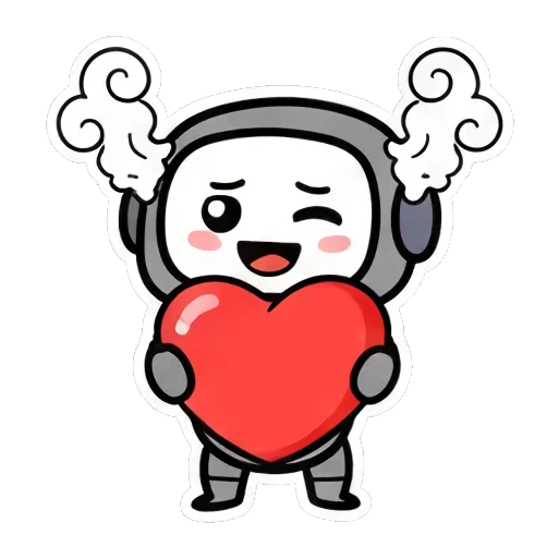 Sticker 7 from AI Sticker Pack, designed for expressive chats, social replies, and everyday reactions.