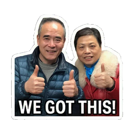 Sticker 2 from AI Sticker Pack, designed for expressive chats, social replies, and everyday reactions.
